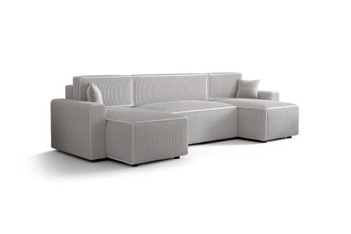 Narożnik z funkcją spania MIRANO U sztruks