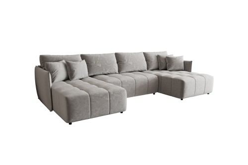 Nowoczesny narożnik rozkładany OTIS U z funkcją spania